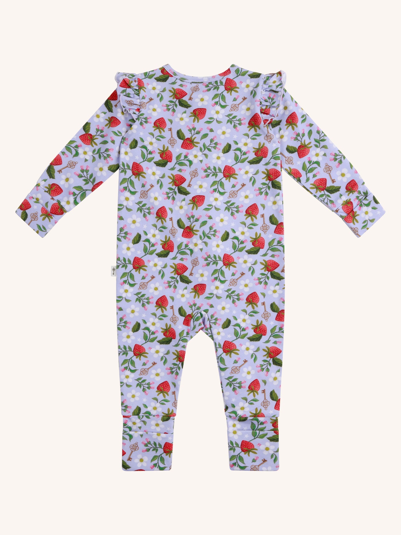 'Secret Diary' Precious Frill Coverall - Violet