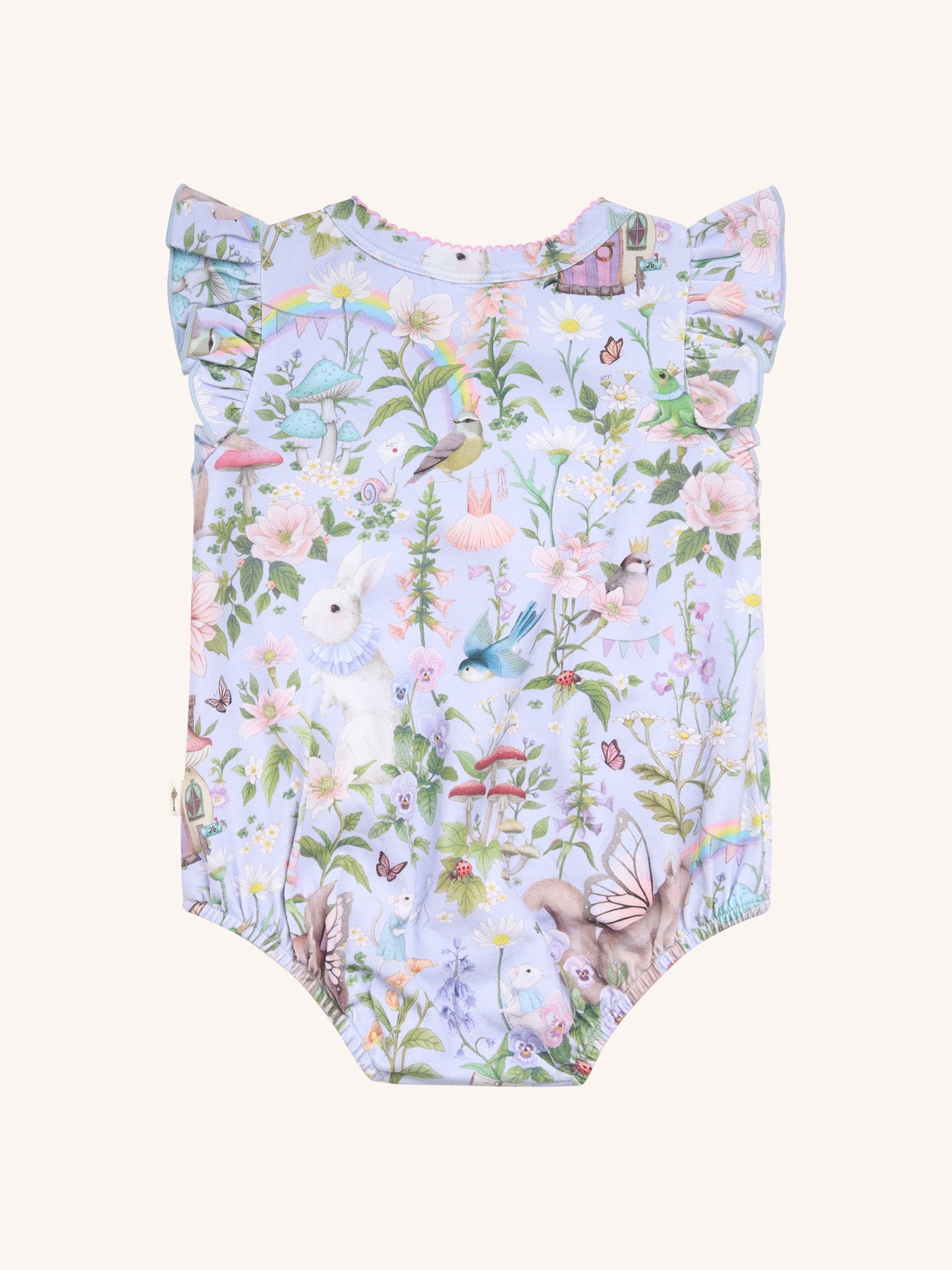 'Fairyland' Sweet Bubble Romper - Cornflower