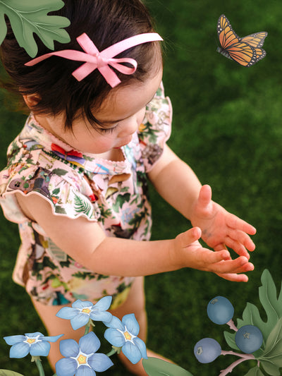 'Faraway Friends' Sweet Bubble Romper - Sugar Pink