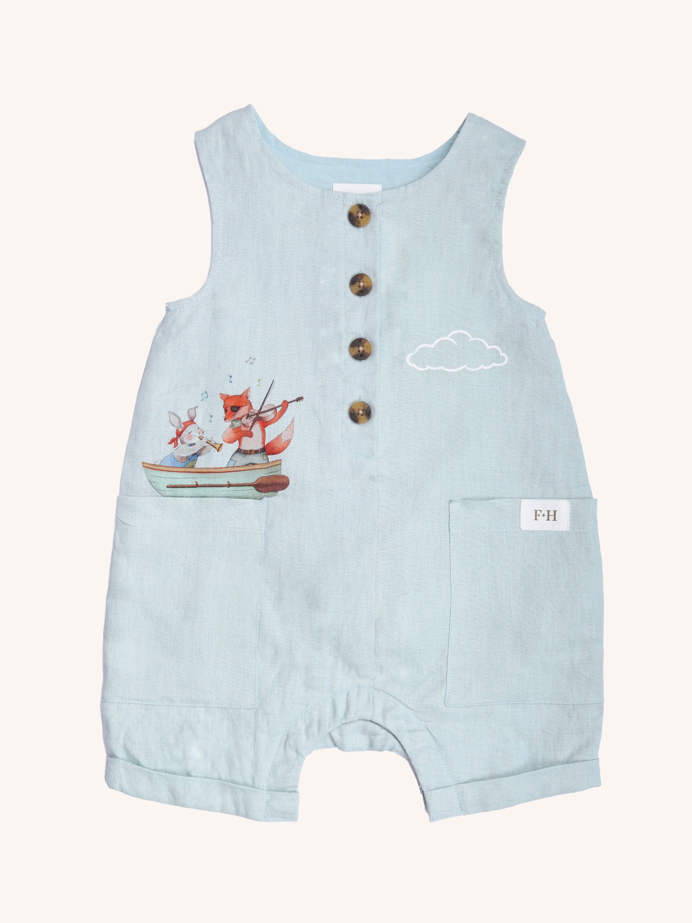 'Pirate Duo' Charming Playsuit