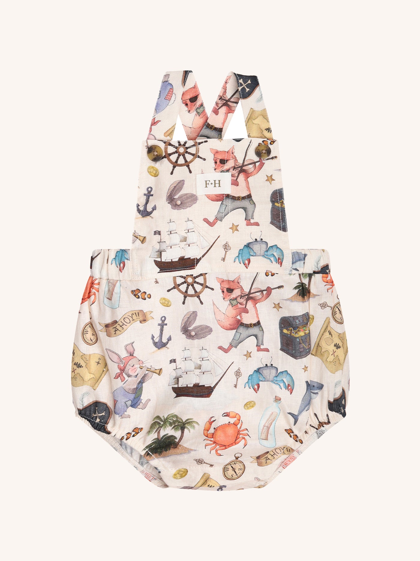 'Ships Ahoy!' Explore Romper