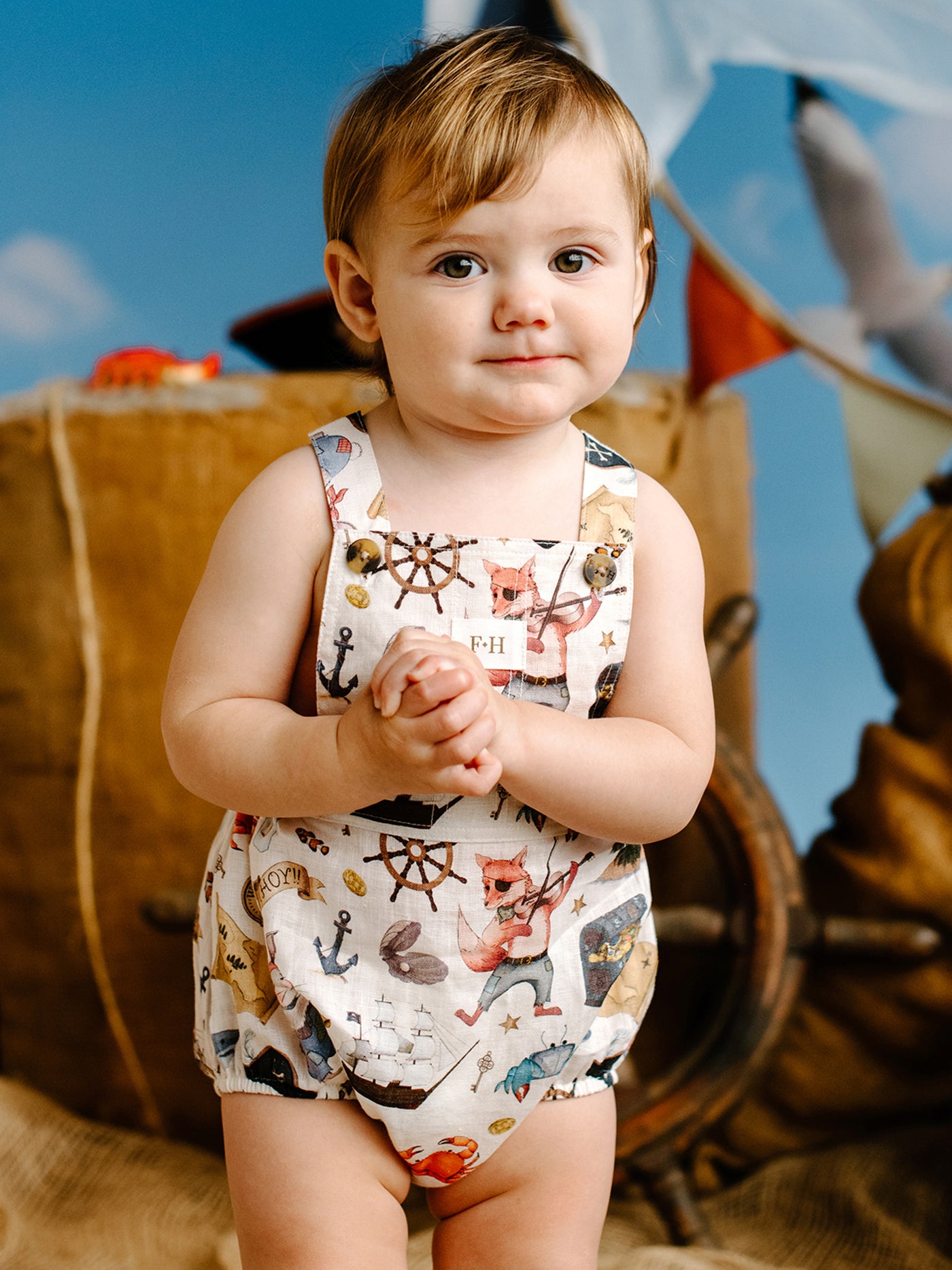 'Ships Ahoy!' Explore Romper