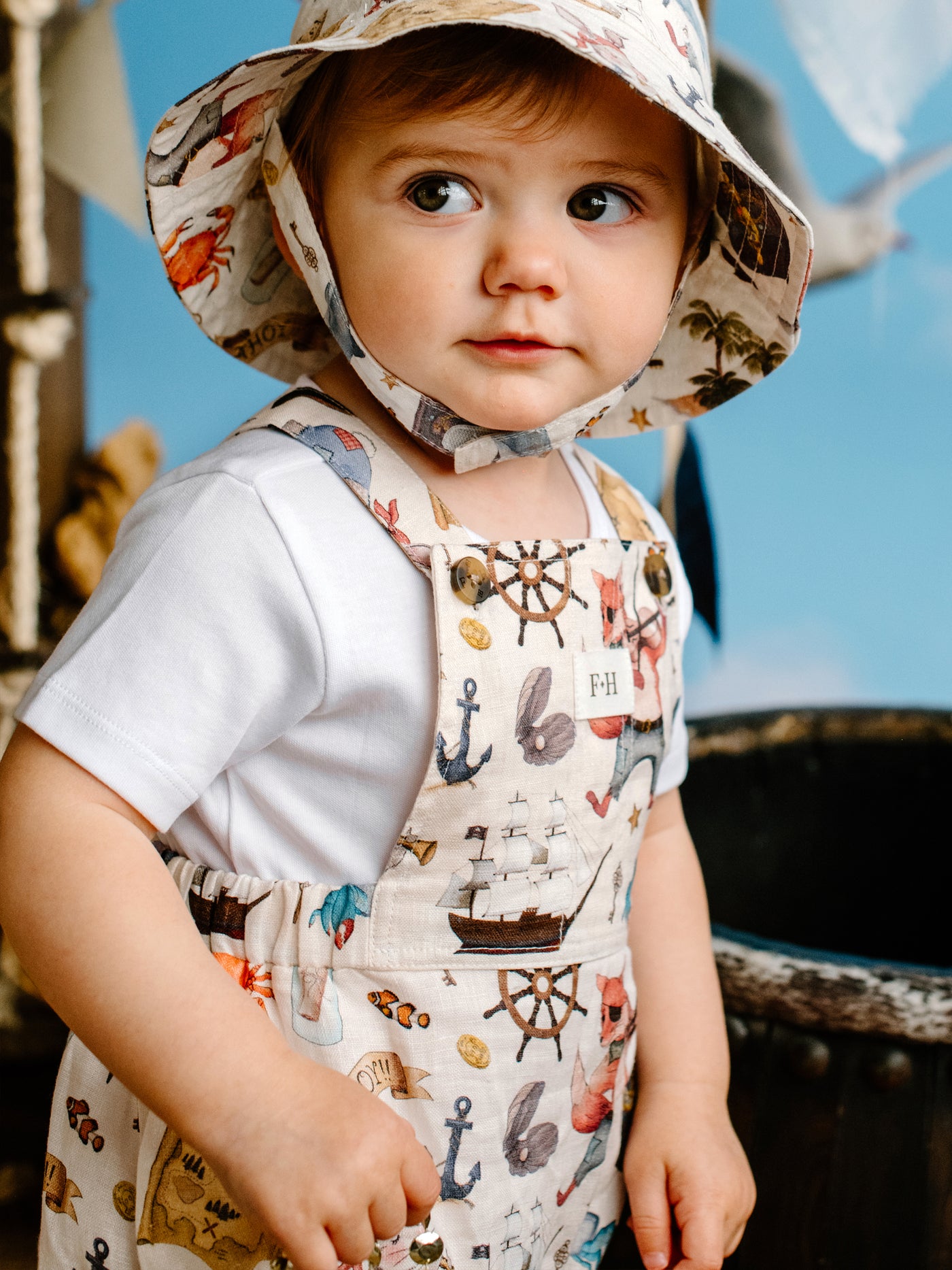 'Ships Ahoy!' Explore Romper