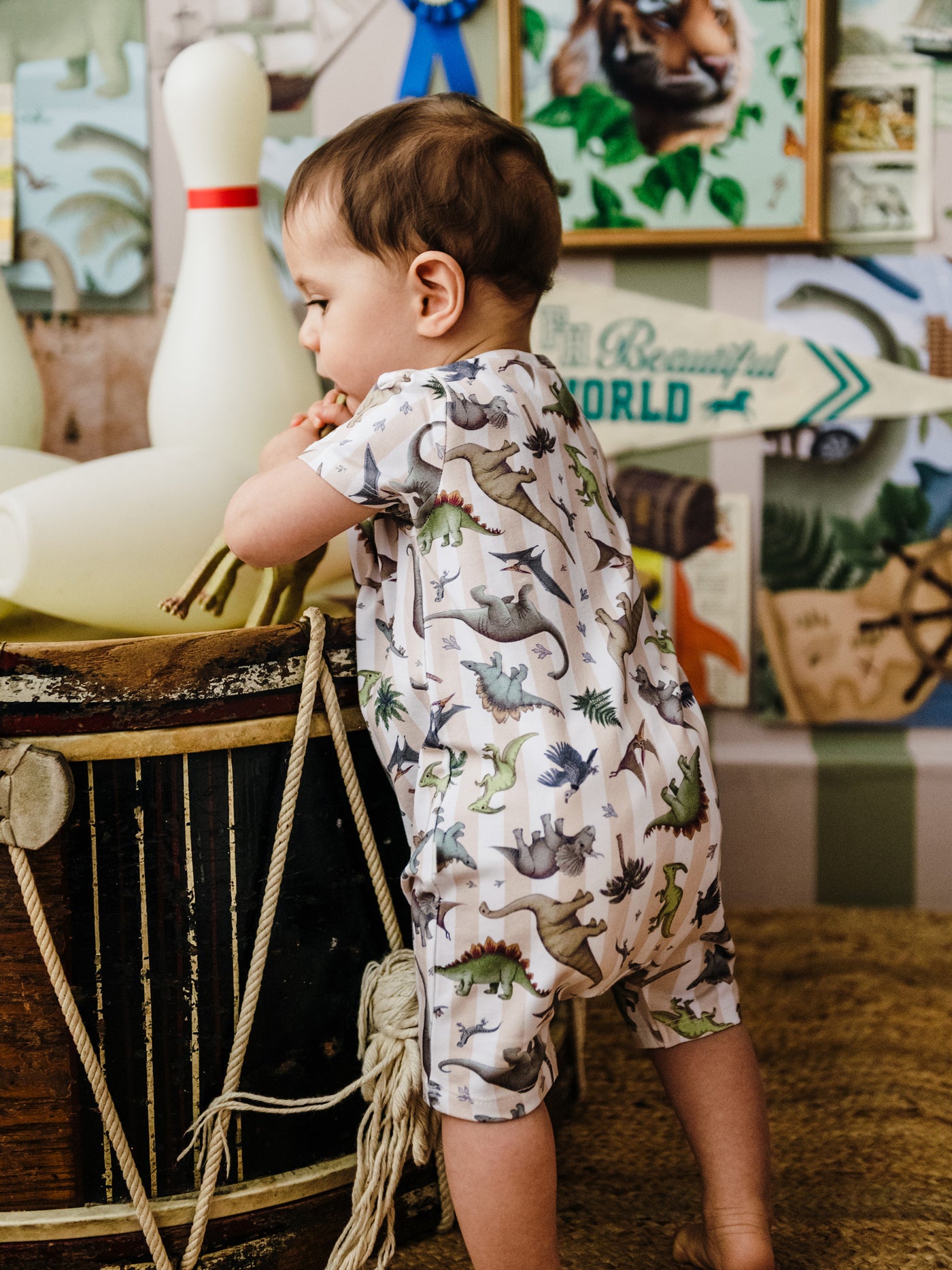'Prehistorica' Timeless Shorty Coverall - Ercu
