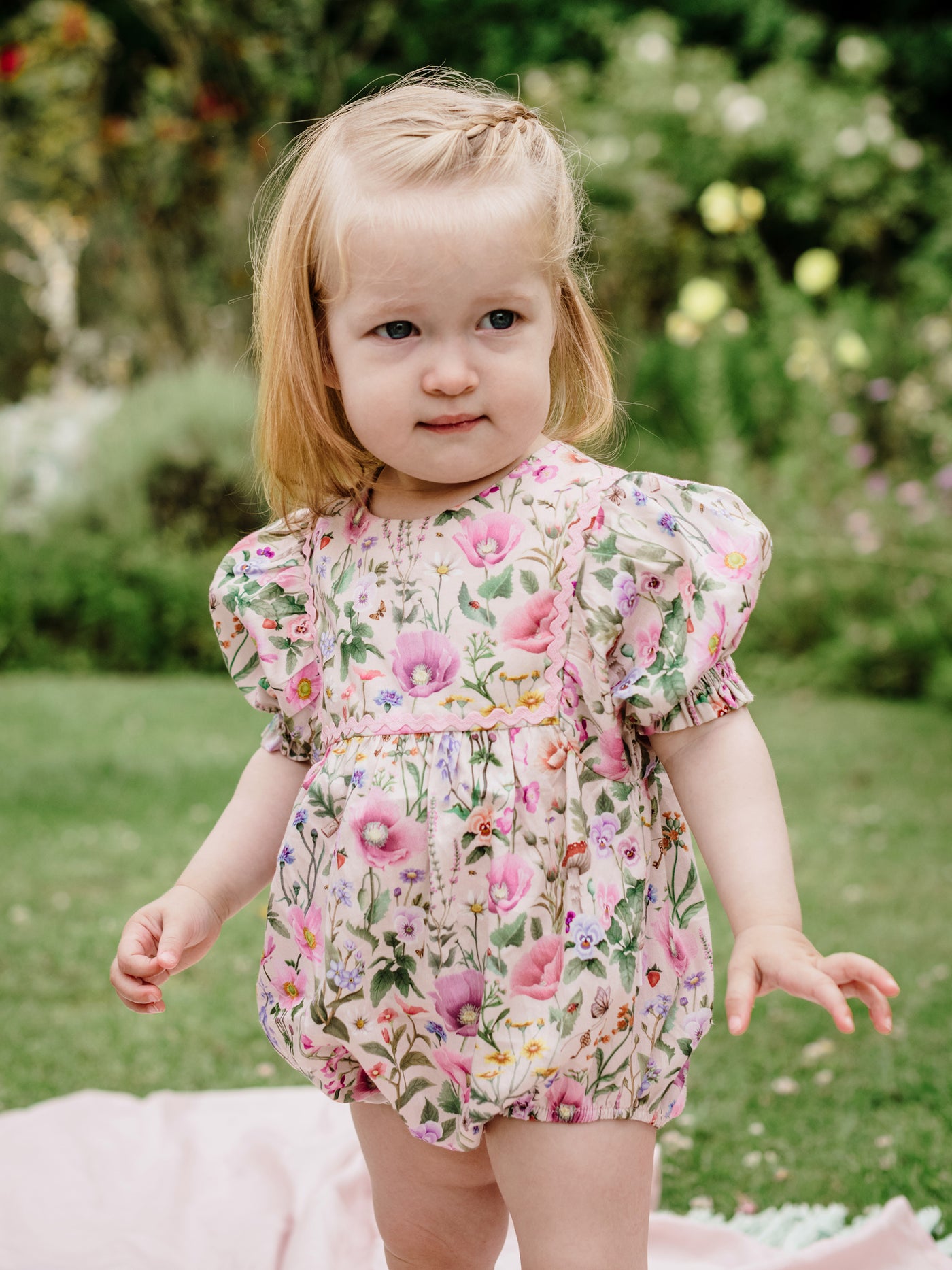 'Garden of Dreams' Romper - Taupe