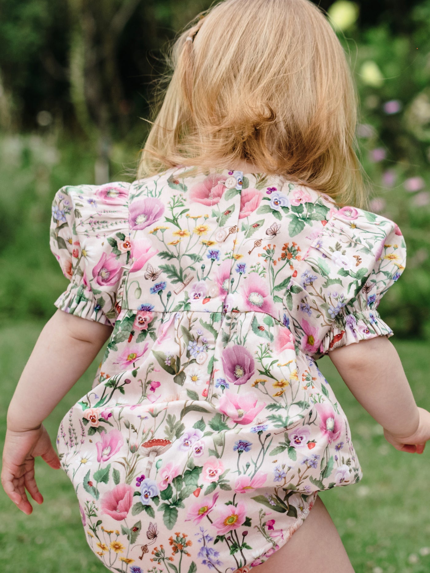 'Garden of Dreams' Romper - Taupe