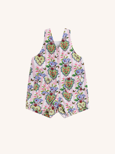 'Hearts' Lulu Shortall - Pink Stripe