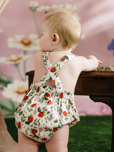 'Hearts Floral' Tootsie Romper - Linen
