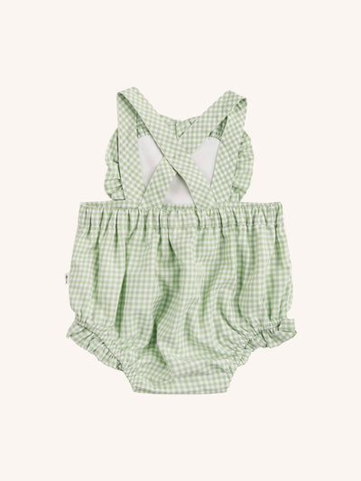 Strawberry Fields Romper - Minty