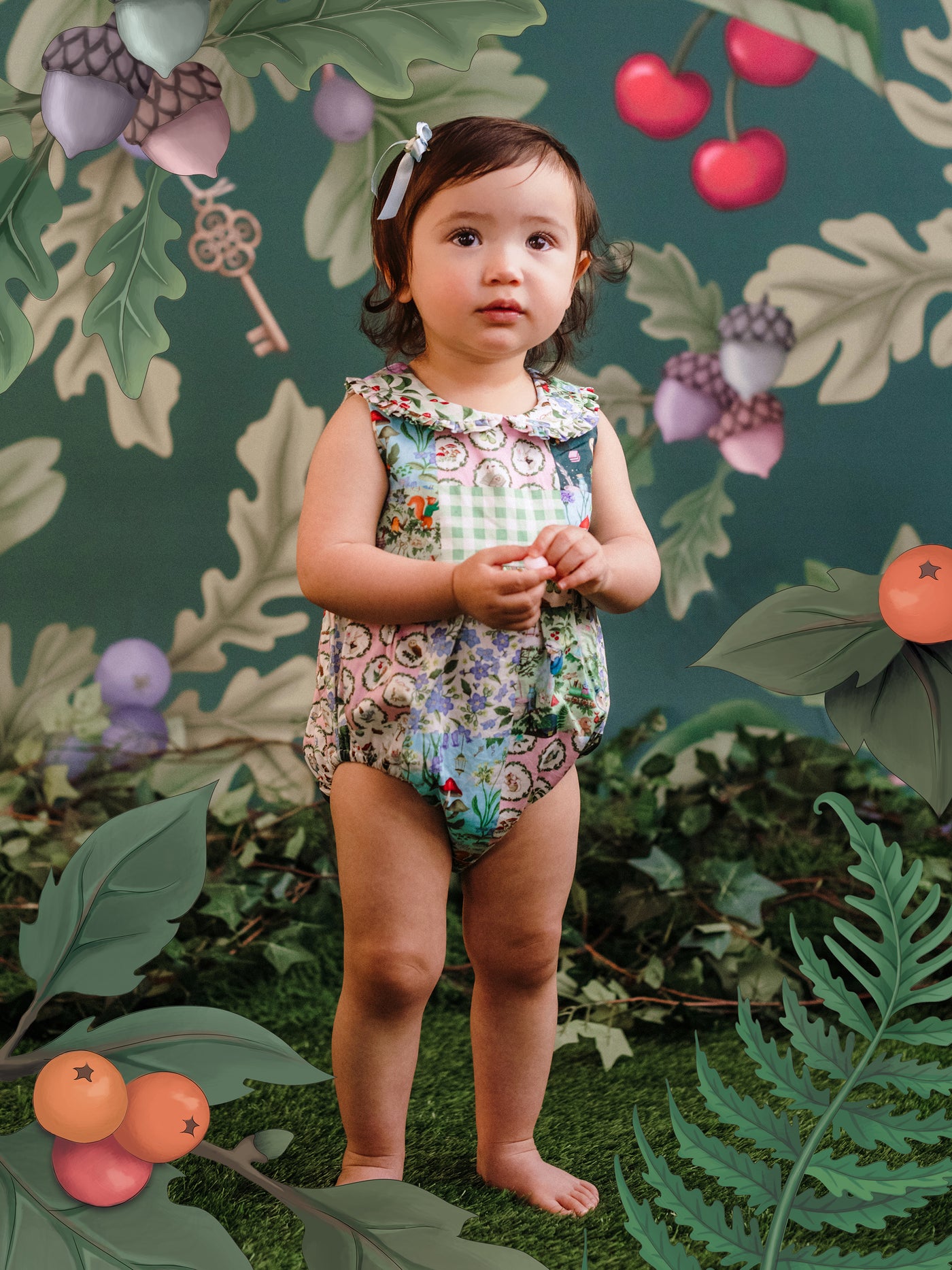 'The Magic Faraway Tree' Pretty Patchwork Romper - Patchwork