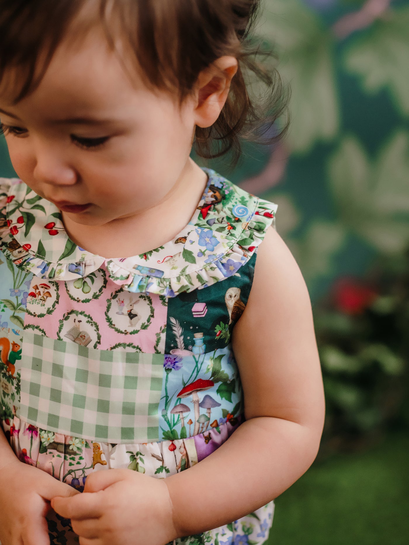 'The Magic Faraway Tree' Pretty Patchwork Romper - Patchwork