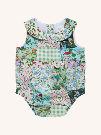 'The Magic Faraway Tree' Pretty Patchwork Romper - Patchwork