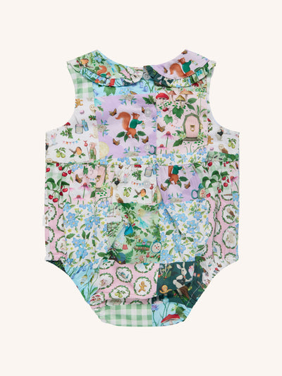 'The Magic Faraway Tree' Pretty Patchwork Romper - Patchwork
