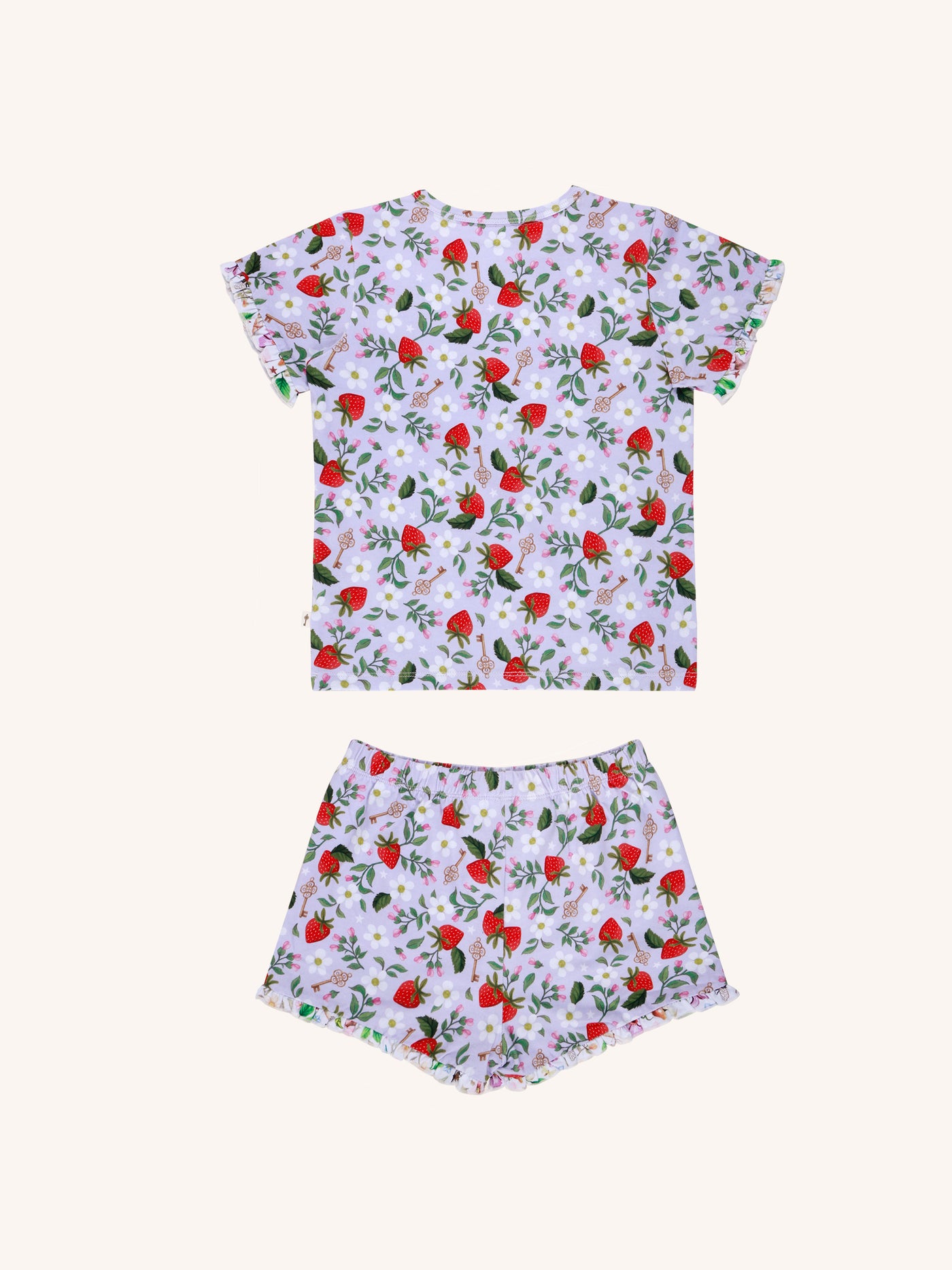 'Hearts Floral' Admire Sleep Set - Violet