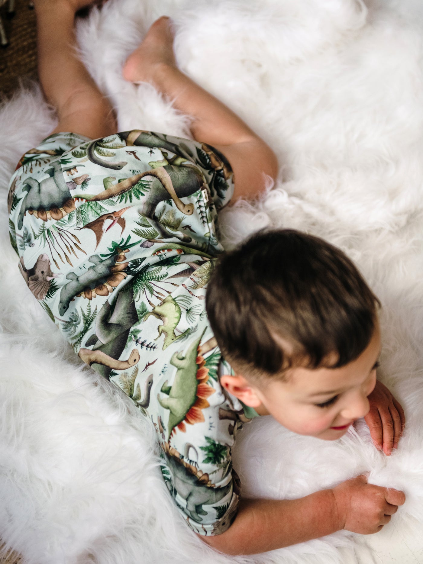 'Prehistorica' Tavi Sleep Set - Olive Leaf