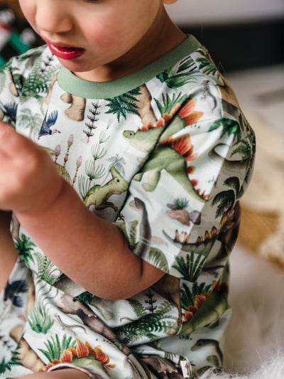 'Prehistorica' Tavi Sleep Set - Olive Leaf