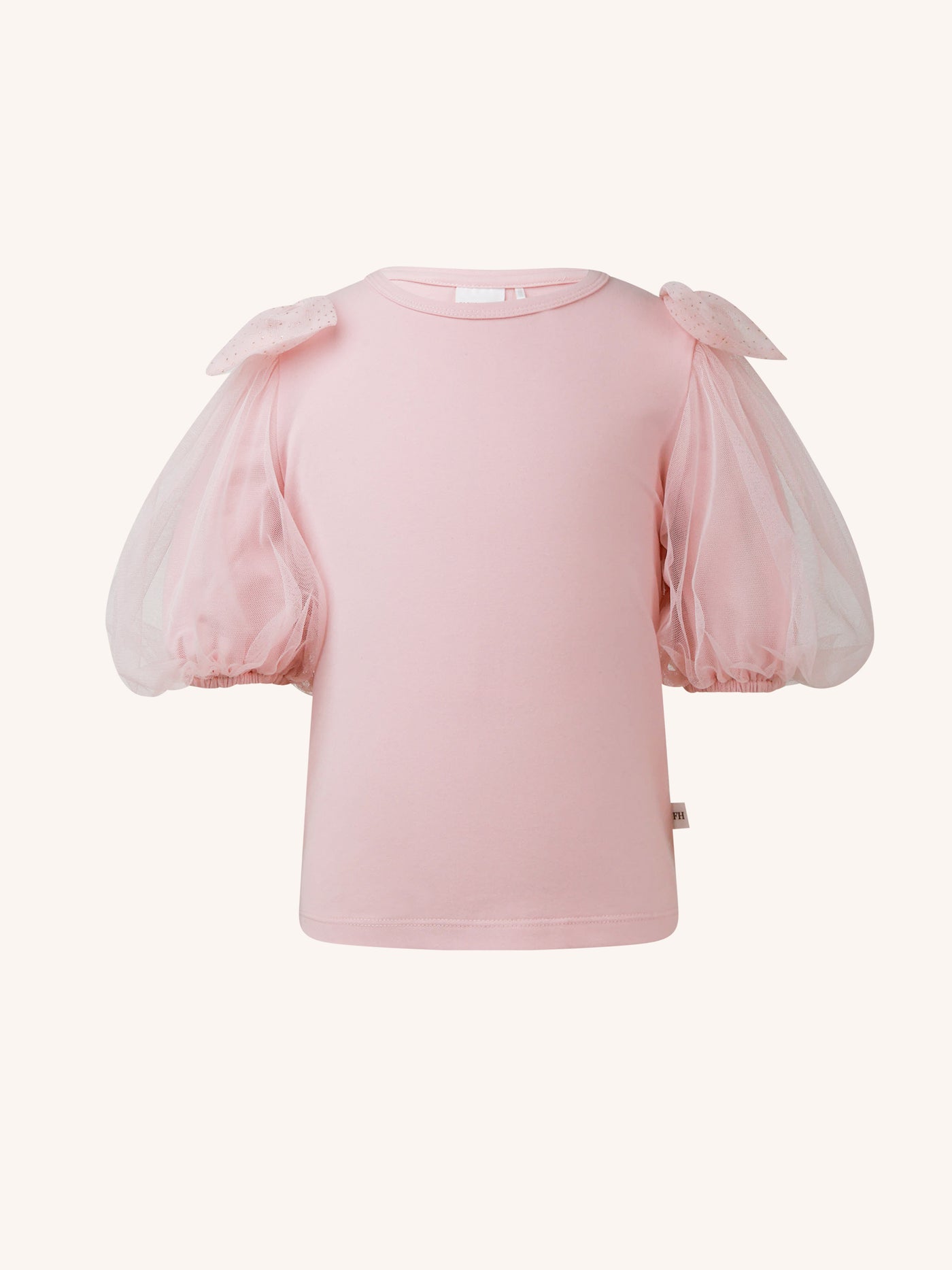 'All my Hearts' Pearla Top - Strawberry Cream
