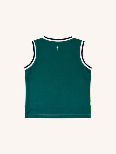 'Beautiful World' Jett Tank - Sky Blue