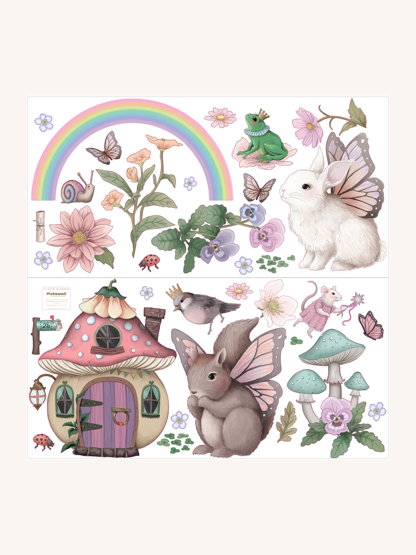 'Fairyland' Decals by Fleur Harris X Pickawall