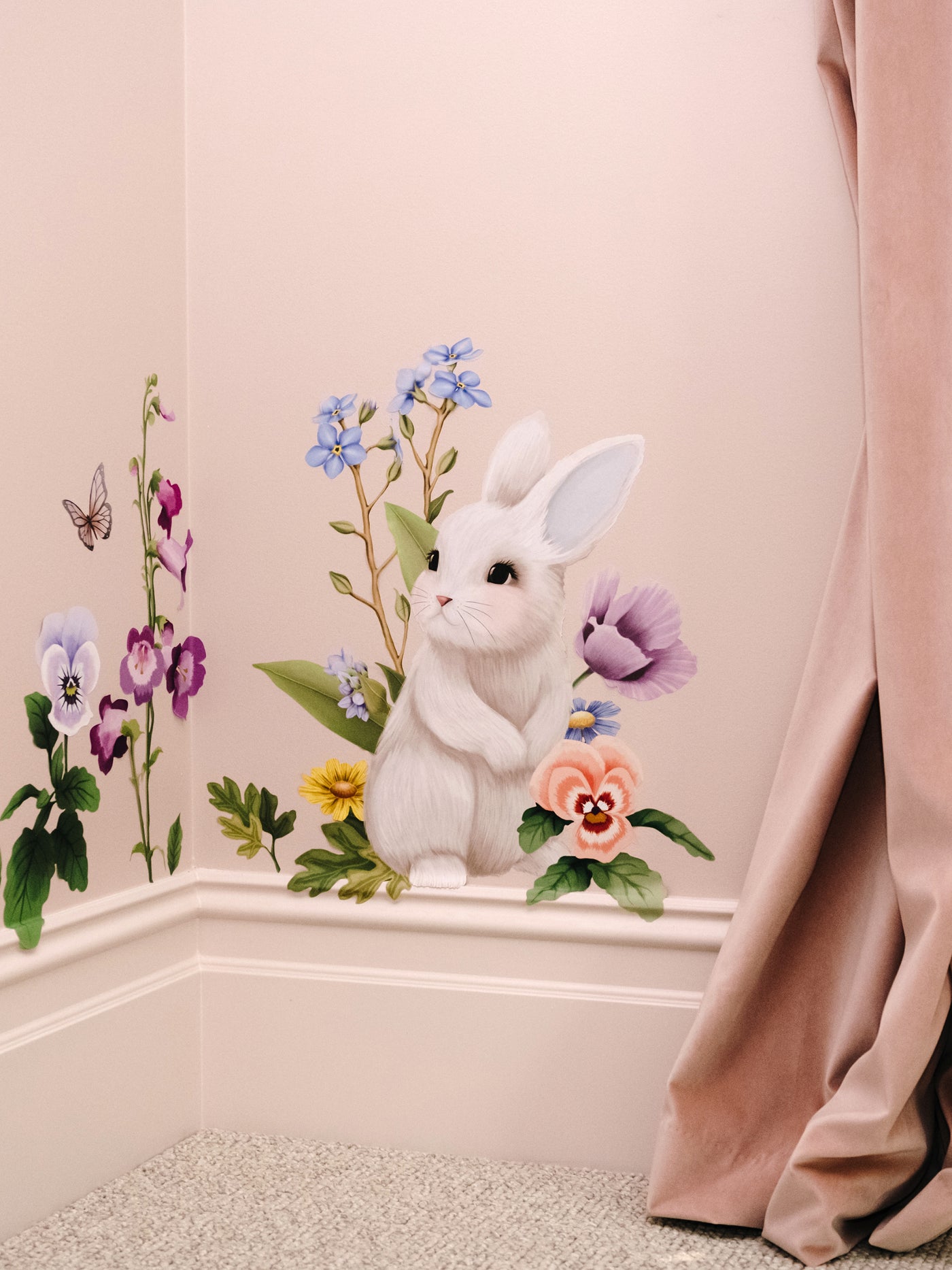 'Garden of Dreams - Bunny' Decals by Fleur Harris X Pickawall