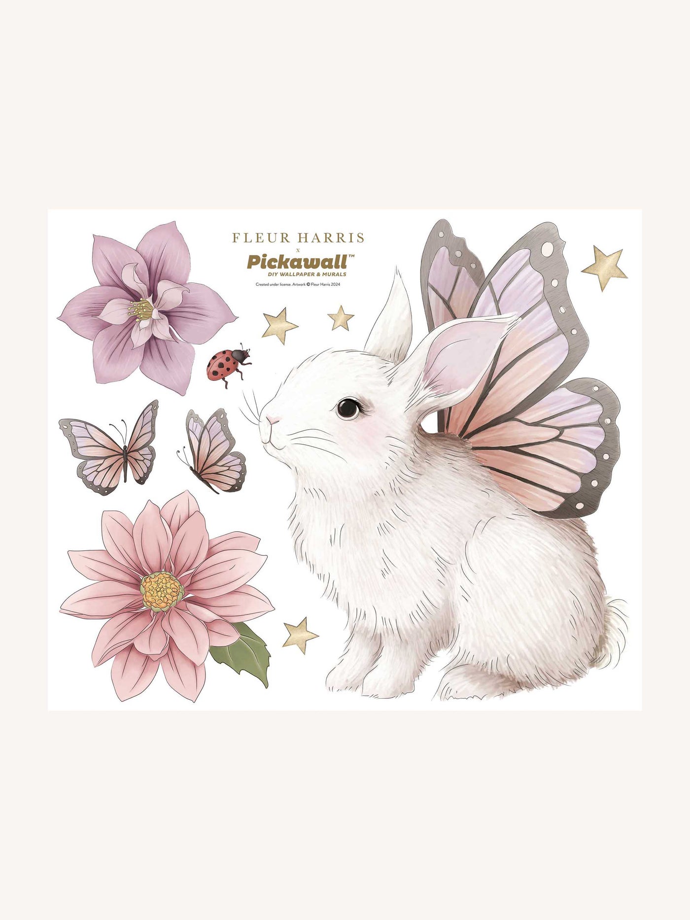 'Fairyland' Decals by Fleur Harris X Pickawall