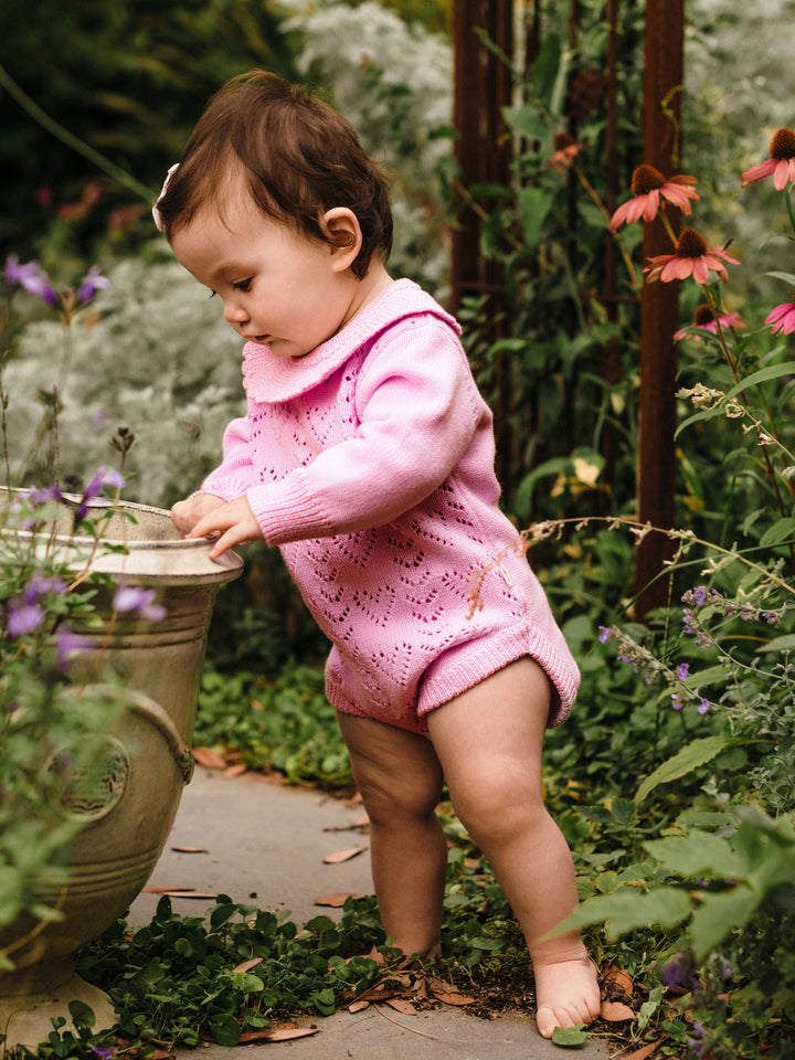 Fleur Harris 'Days of Enchantment' 'Heart' Romper – Lilac