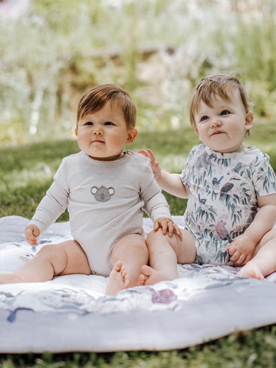 'Bush Babies' Koala Long Sleeve Bodysuit - Bush Melody Spot