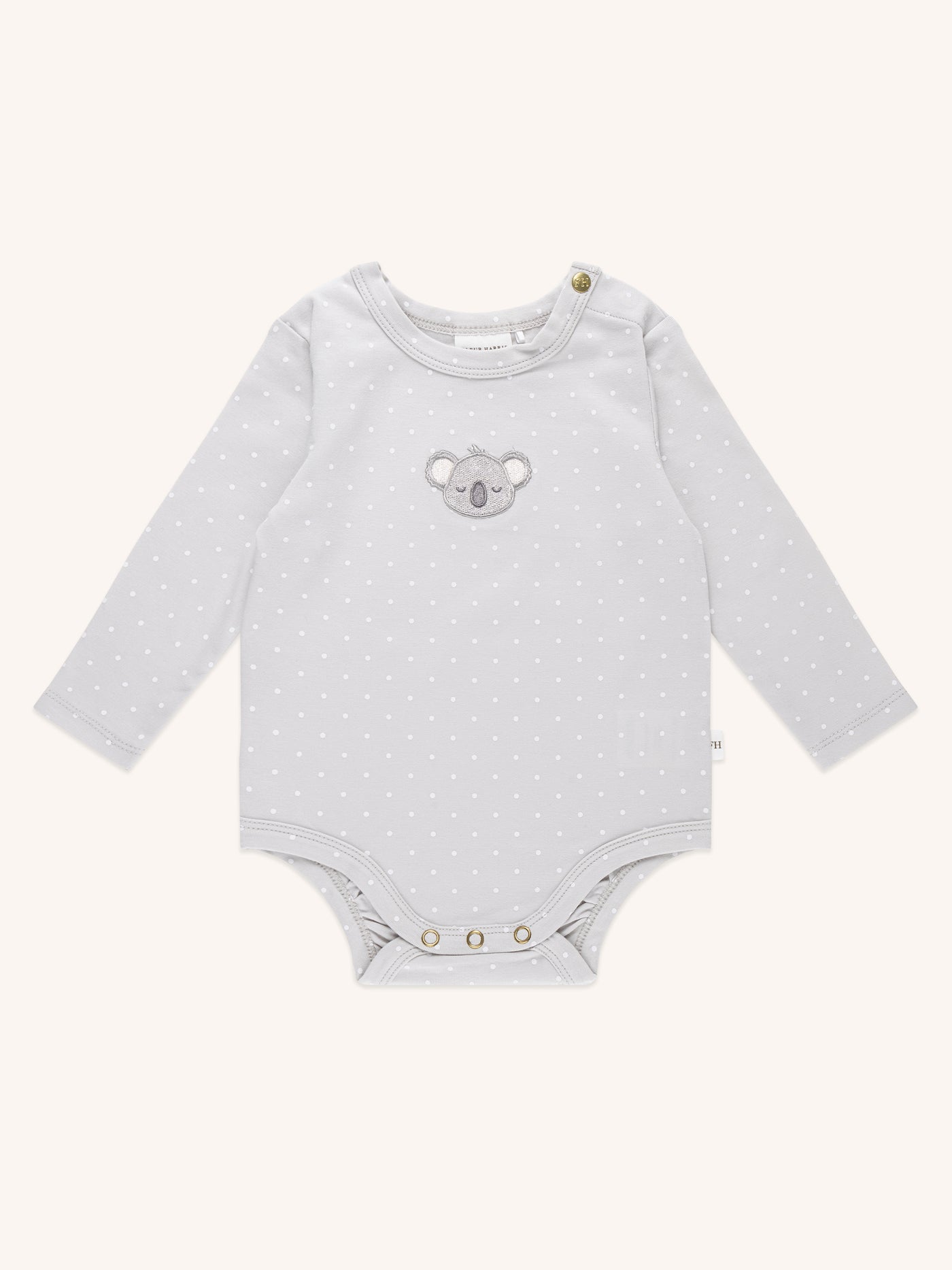 'Bush Babies' Koala Long Sleeve Bodysuit - Bush Melody Spot