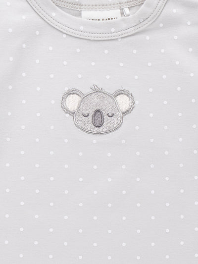 'Bush Babies' Koala Long Sleeve Bodysuit - Bush Melody Spot