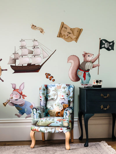 'Ships Ahoy!' Decals by Fleur Harris X Pickawall