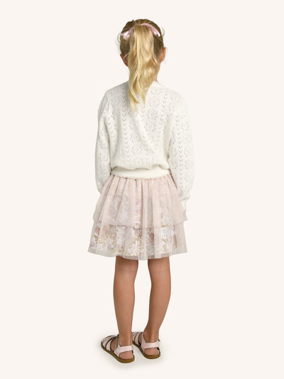 'Woodlands' Tutu Skirt-Marshmallow
