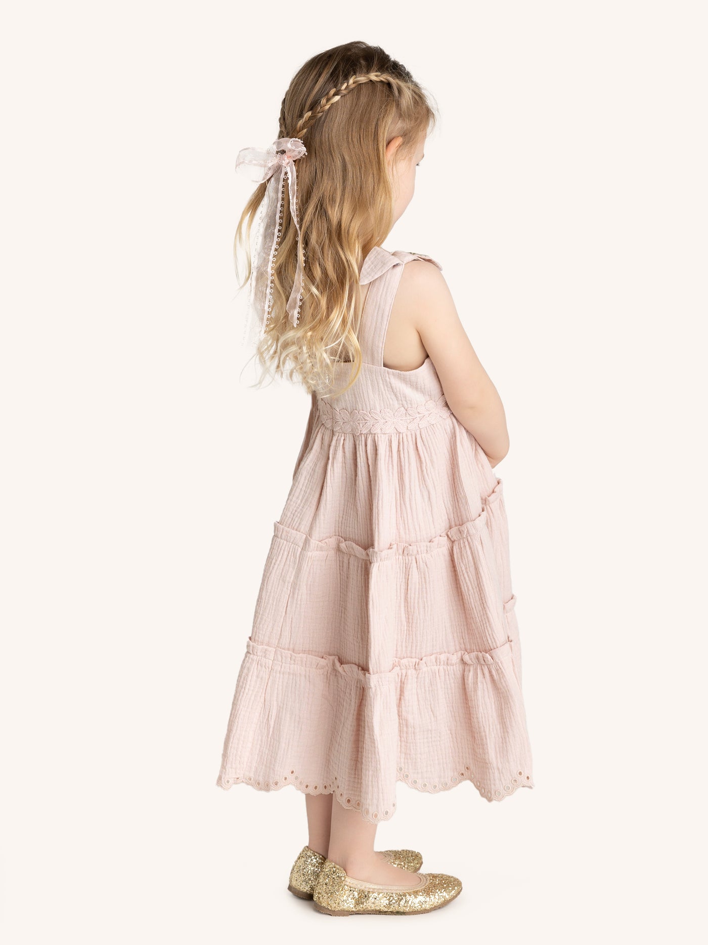 Sleeveless Dress - Soft Blush
